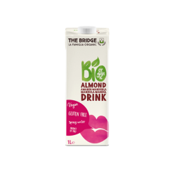 Lapte De Migdale 3% 1 L BIO ,, Fara Zahar '' The Bridge